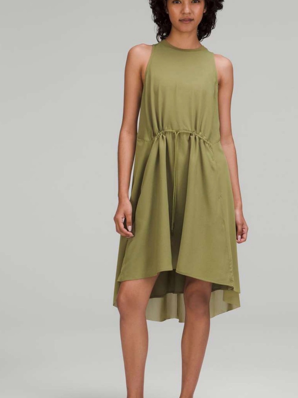 Lululemon Mesh Overlay High-Neck Dress